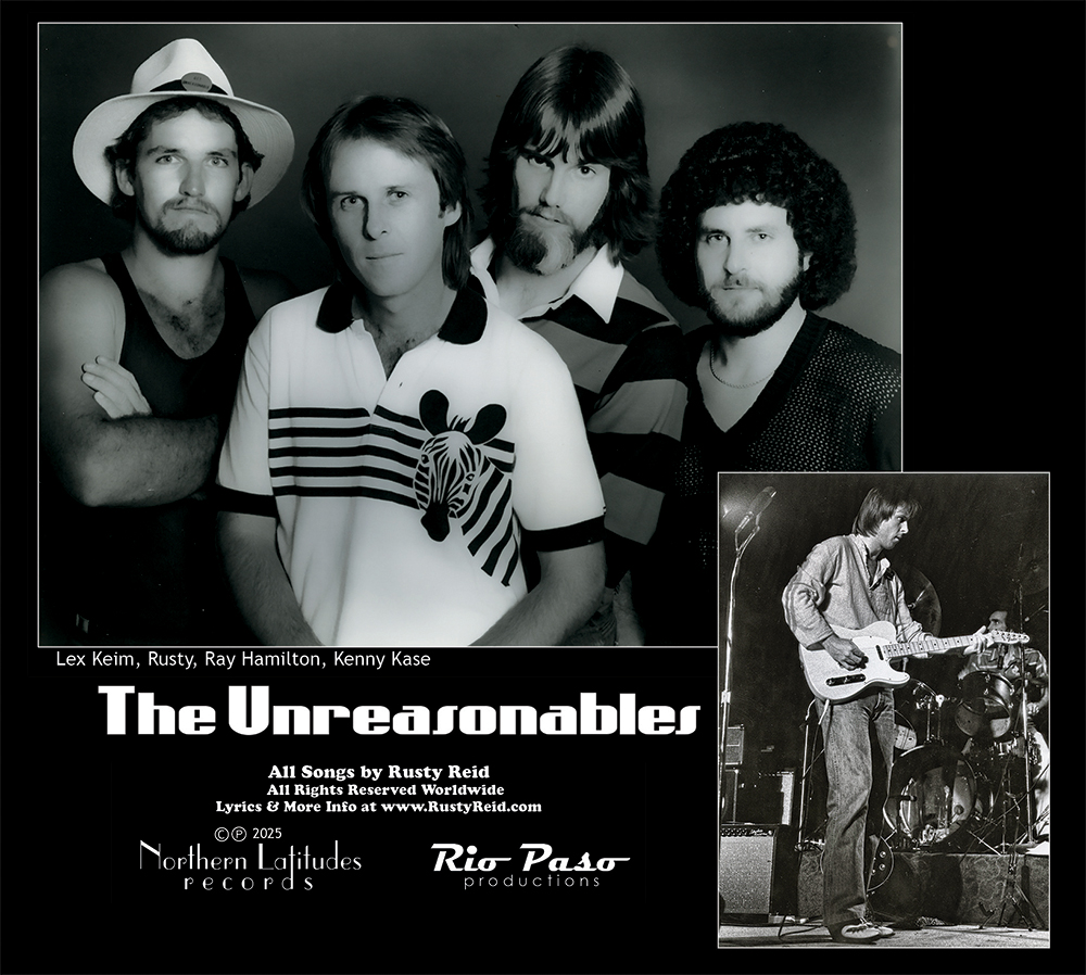 Rusty Reid & the Unreasonables - album inside left